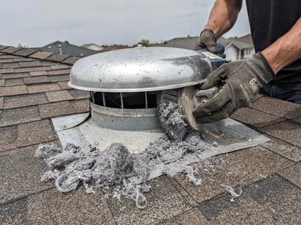 Cleaning Dryer Vent On Roof in La Crescenta-Montrose