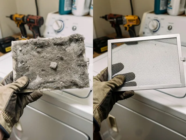 Professional lint trap cleaning by La Crescenta-Montrose Dryer Vent Cleaning in La Crescenta-Montrose