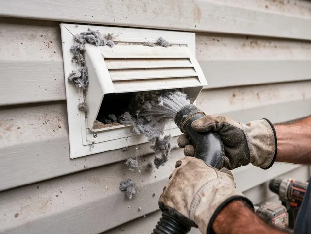 Professional dryer vent cleaning by La Crescenta-Montrose Dryer Vent Cleaning in La Crescenta-Montrose