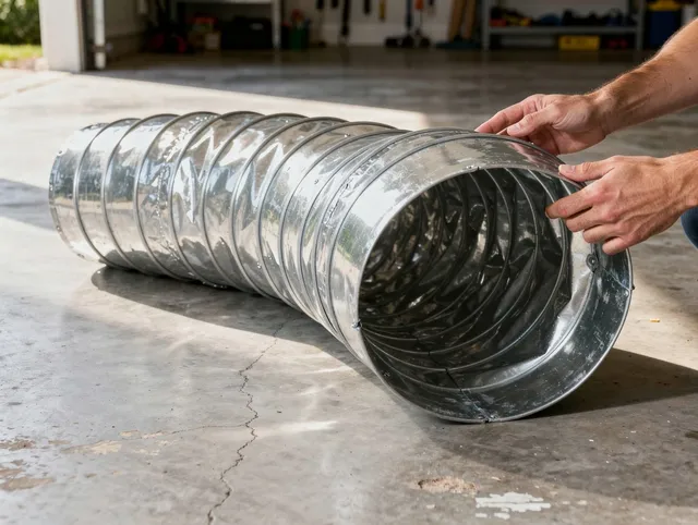 La Crescenta-Montrose Dryer Vent Cleaning specialist using advanced equipment for thorough duct cleaning in La Crescenta-Montrose