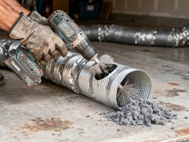 Professional duct cleaning by La Crescenta-Montrose Dryer Vent Cleaning in La Crescenta-Montrose