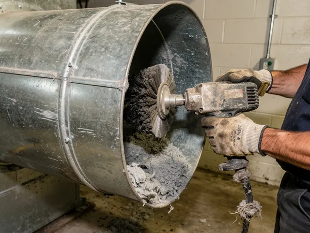Industrial-grade dryer vent cleaning by La Crescenta-Montrose Dryer Vent Cleaning in La Crescenta-Montrose
