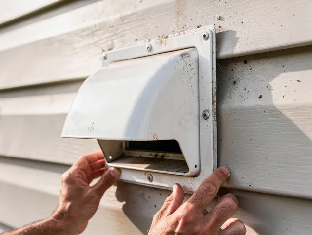 La Crescenta-Montrose Dryer Vent Cleaning technician delivering thorough residential dryer vent cleaning service in La Crescenta-Montrose