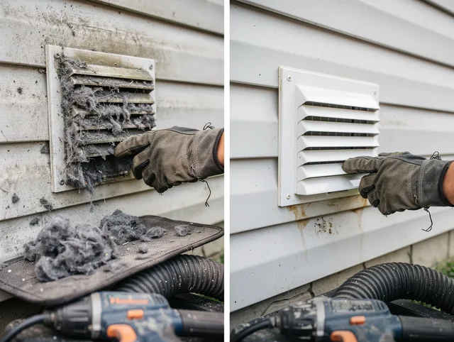 Residential dryer vent cleaning by La Crescenta-Montrose Dryer Vent Cleaning in La Crescenta-Montrose